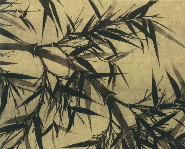 栖云 文同与墨竹图